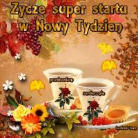 Życzę super startu...